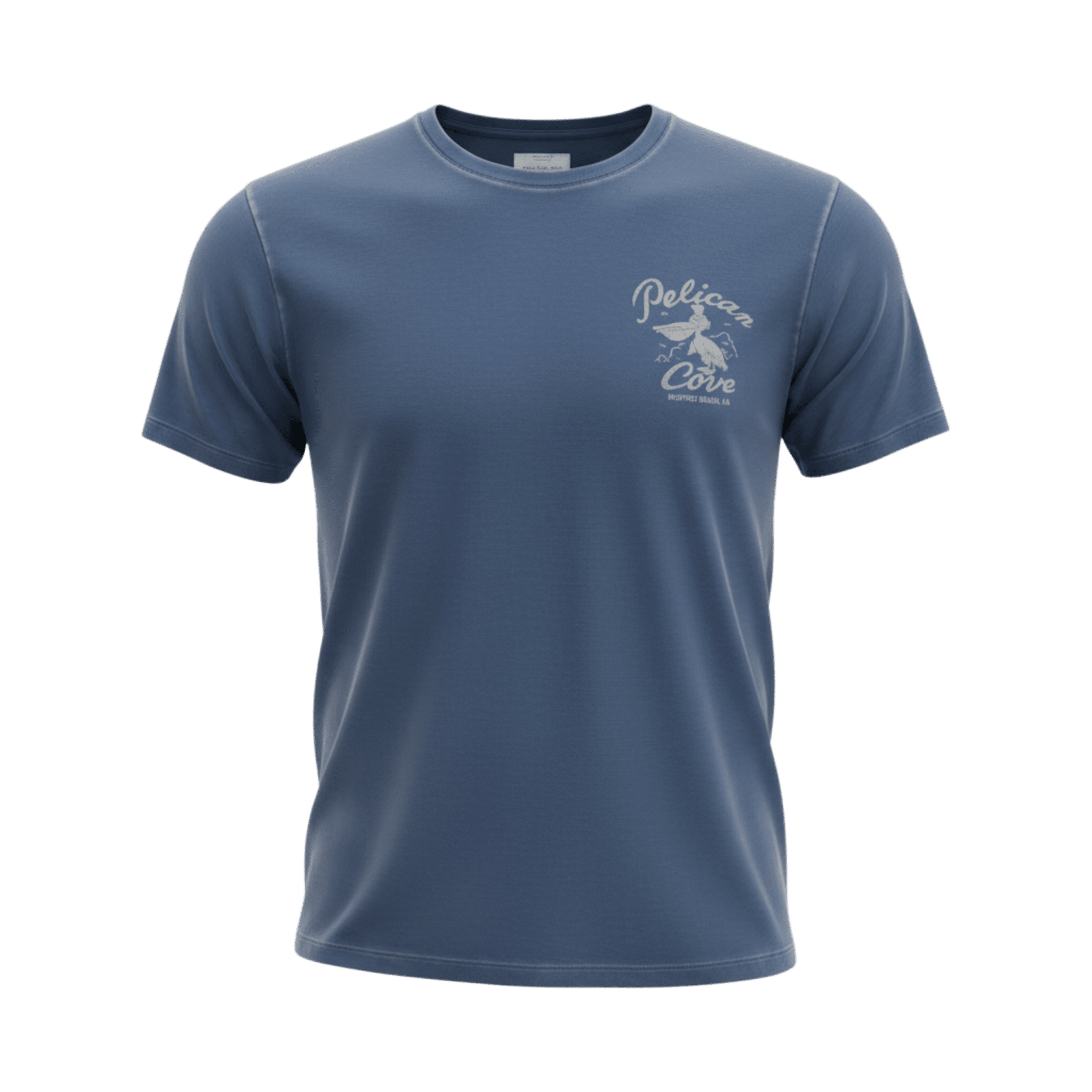 UNIT Hamburg - Bowery NYC, ペリカン・コーブ・ヴィンテージTシャツ, ブルー - Bowery NYC