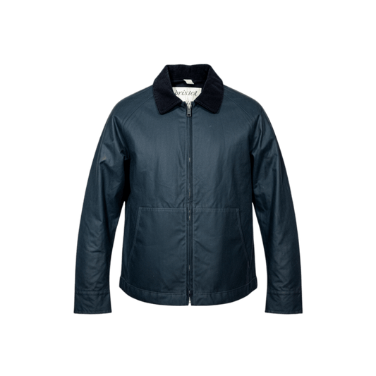 UNIT Hamburg - Brixtol Carter, Waxed Jacket, Blue Grey - Brixtol Textiles