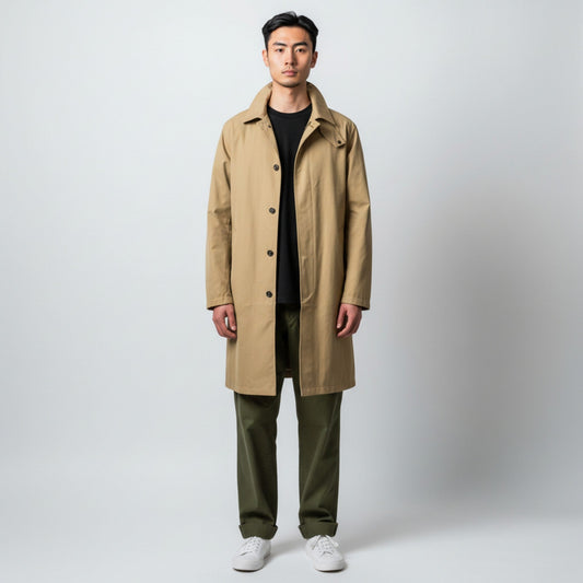 UNIT Hamburg - Brixtol Chester Car Coat – Baumwolle/Nylon, beige - Brixtol Textiles