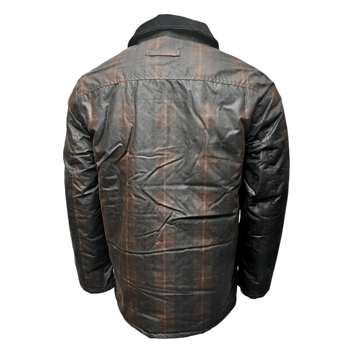 Brixtol, Curtis Waxed Jacket, braunes Karo - UNIT Hamburg