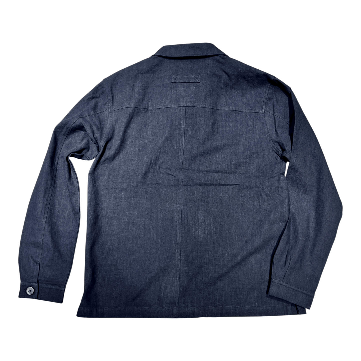 UNIT Hamburg - Brixtol Murray Linen Overshirt, Dunkelblau - Brixtol Textiles