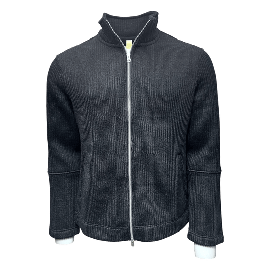 Brixtol, Seven Strickjacke mit 2 - Wege Zip, black - UNIT Hamburg