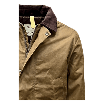 Brixtol Textiles Curtis Waxed Jacket Deep Sand | UNIT Hamburg
