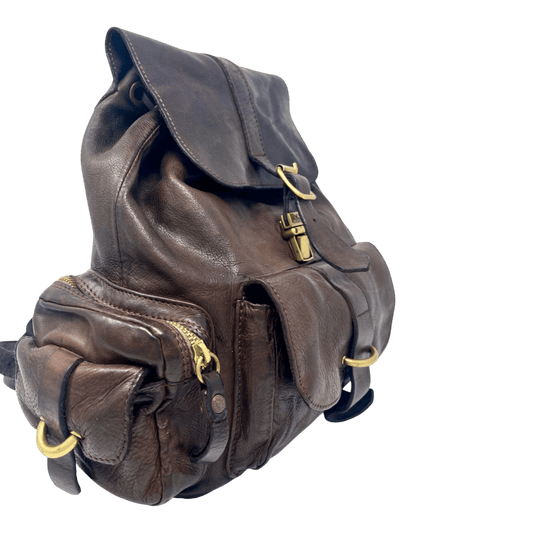 UNIT Hamburg - Campomaggi, VolllederRucksack, braun - Campomaggi