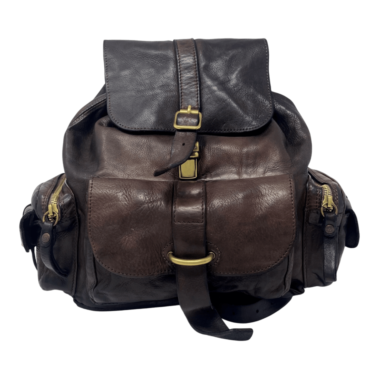 UNIT Hamburg - Campomaggi, VolllederRucksack, braun - Campomaggi