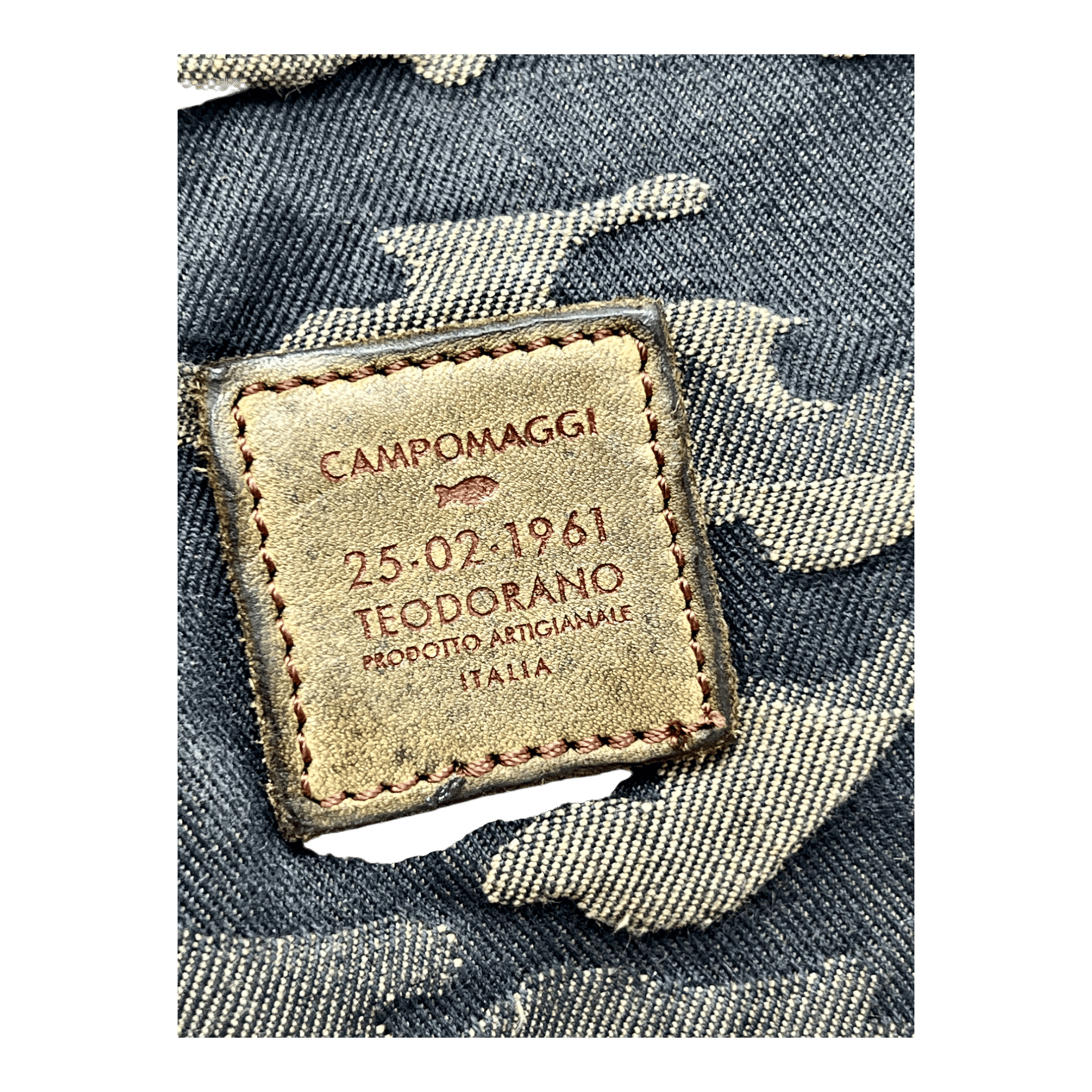 UNIT Hamburg - Campomaggi, Weekend Bag Camouflage, Baumwolle/leder schwarz oliv - Campomaggi