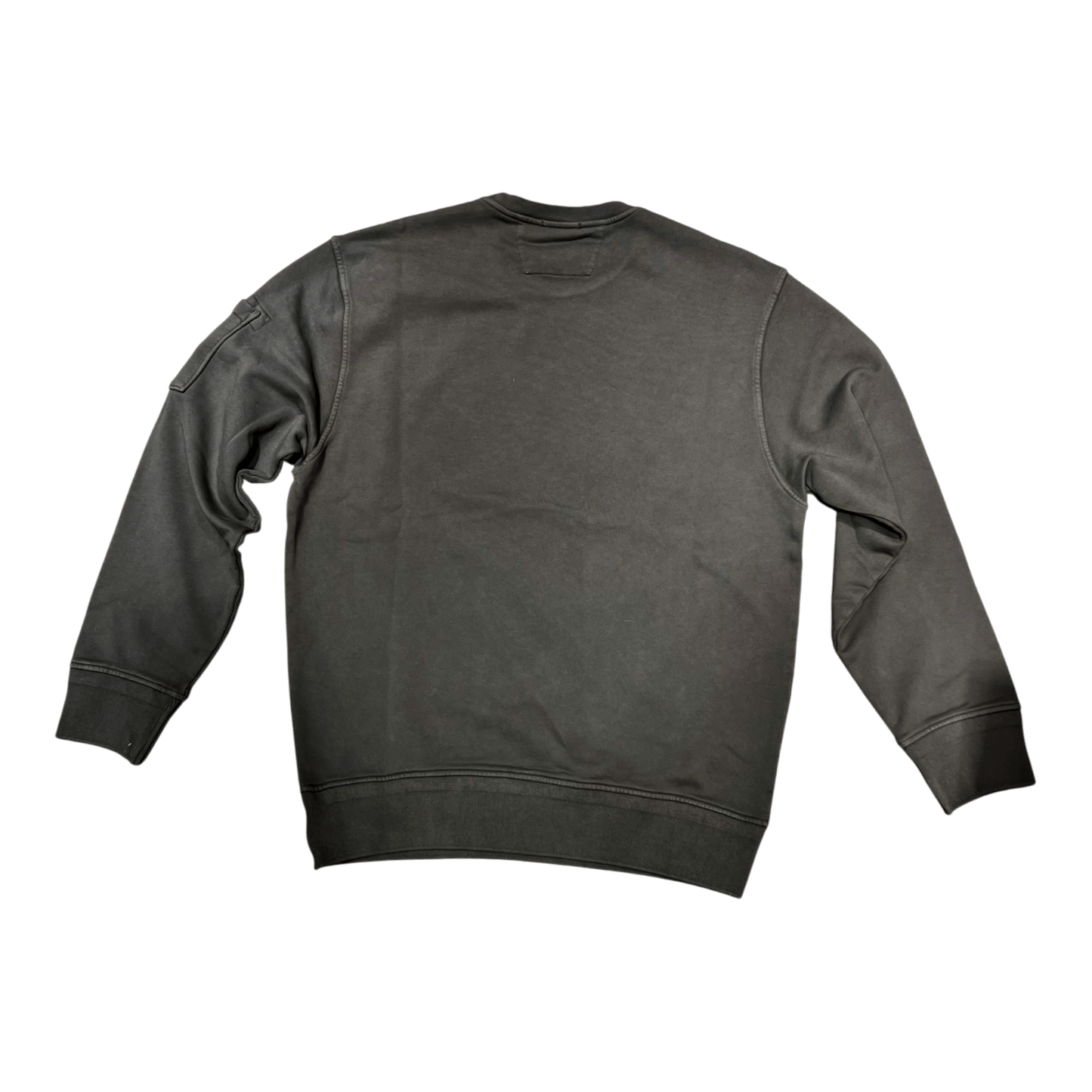 UNIT Hamburg - C.P. Company Diagonal Crew Neck – Dyed Sweat, grau - C.P. Company