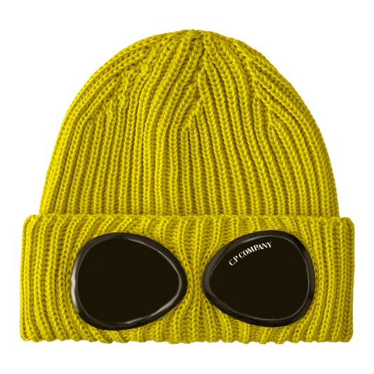 UNIT Hamburg - C.P. Company Goggle Beanie – gelbgrün | UNIT Hamburg - C.P. Company