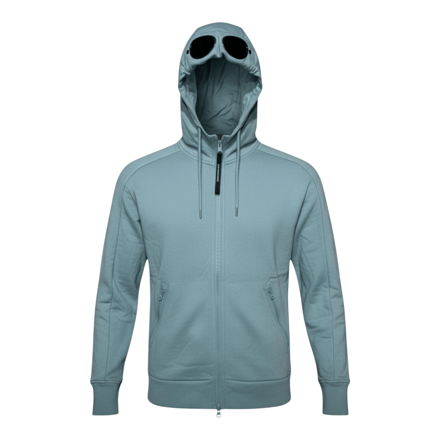 UNIT Hamburg - C.P. Company Goggle Jacket – Diagonal Fleece silver blue - C.P. Company