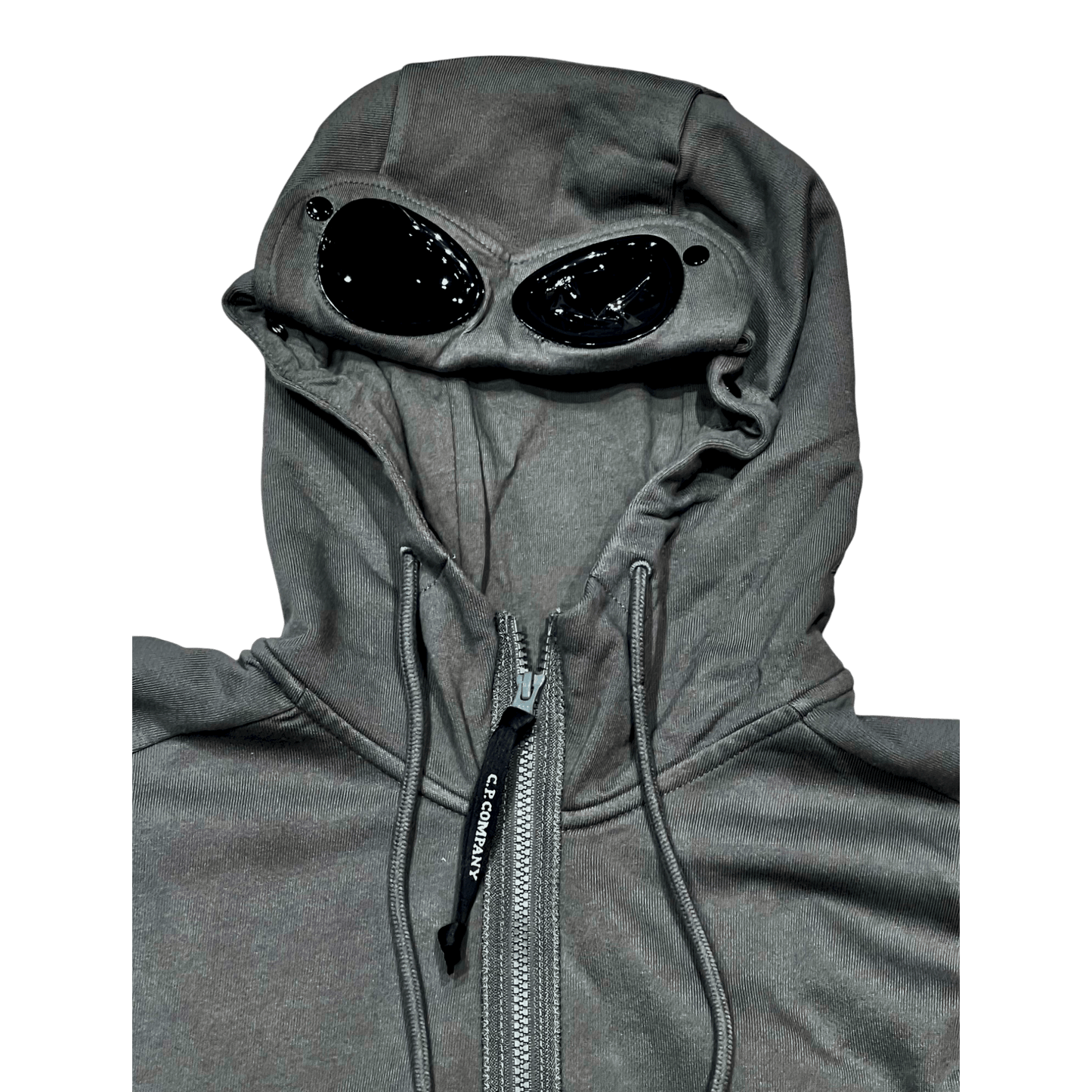 UNIT Hamburg - C.P. Company Goggle Jacket Fleece – Kapuzensweat - grau - C.P. Company