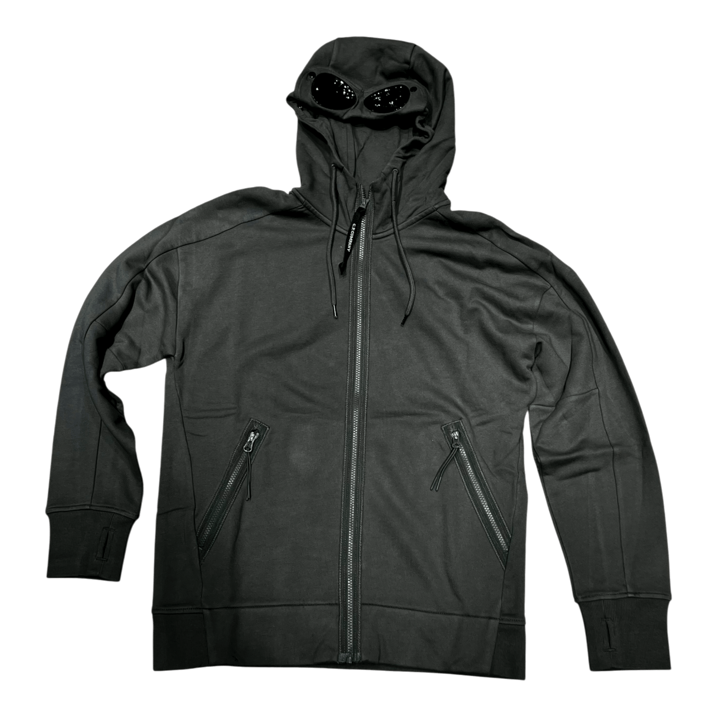 UNIT Hamburg - C.P. Company Goggle Jacket Fleece – Kapuzensweat - grau - C.P. Company