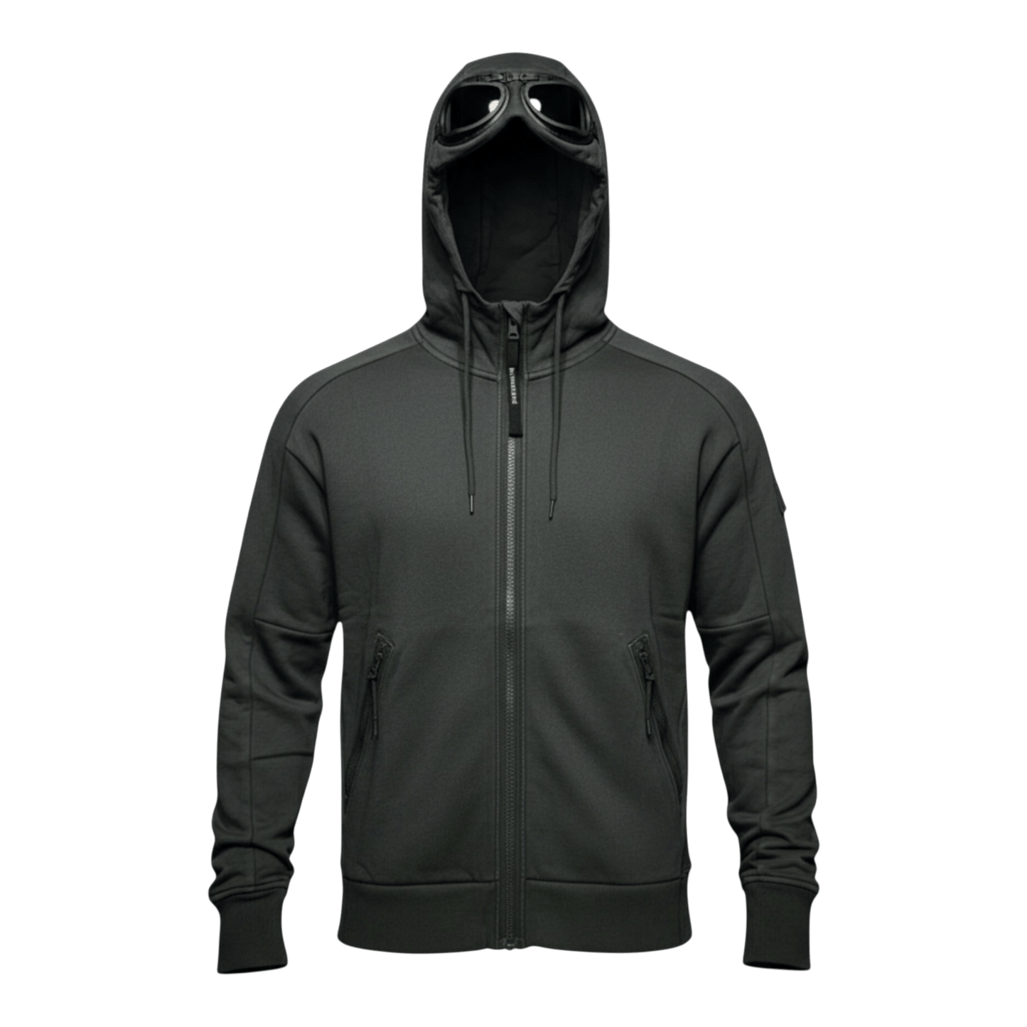 UNIT Hamburg - C.P. Company Goggle Jacket Fleece – Kapuzensweat - grau - C.P. Company