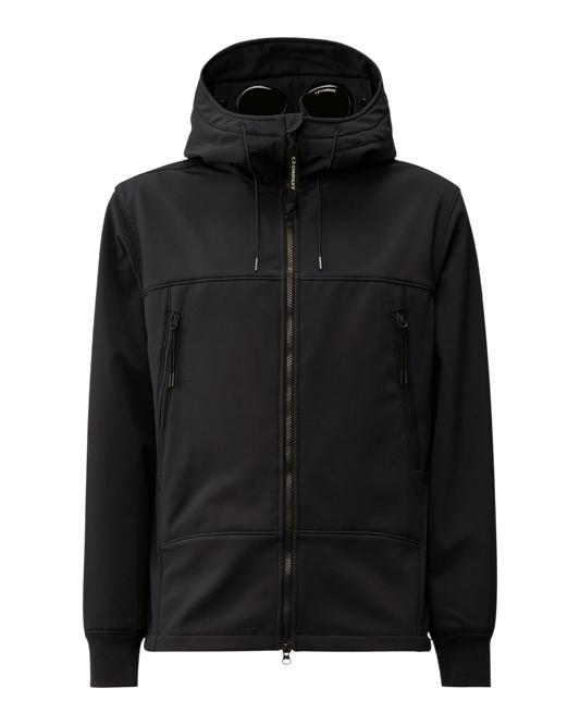 UNIT Hamburg - C.P. Company Goggle Jacket – Shell - R Softshell, navy - C.P. Company