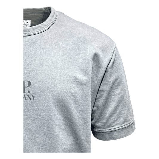 C.P. Company, Heavy T-Shirt, smoked pearl grau - UNIT Hamburg