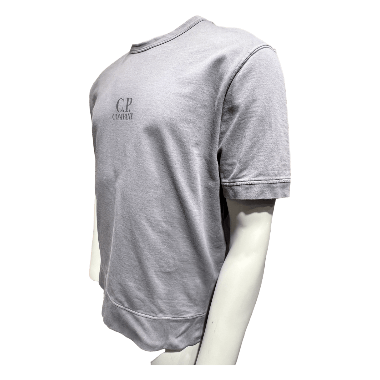 C.P. Company, Heavy T-Shirt, smoked pearl grau - UNIT Hamburg