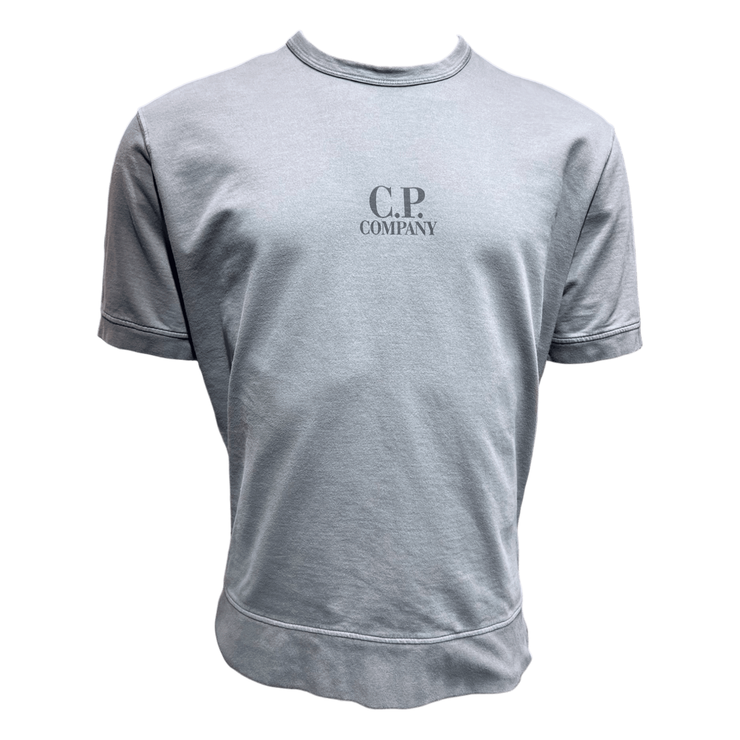 C.P. Company, Heavy T-Shirt, smoked pearl grau - UNIT Hamburg