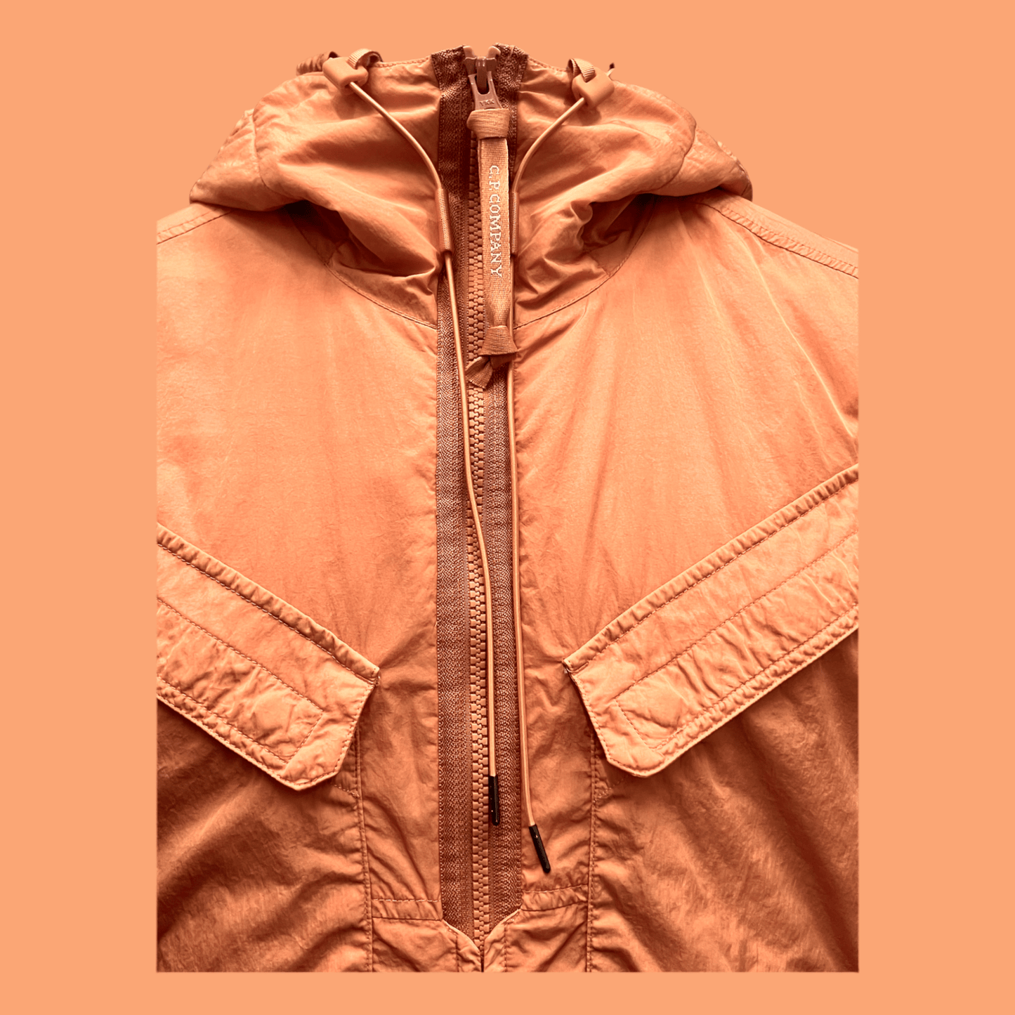 UNIT Hamburg - C.P. Company, Kapuzenjacke, Chrome - r, orange - C.P. Company
