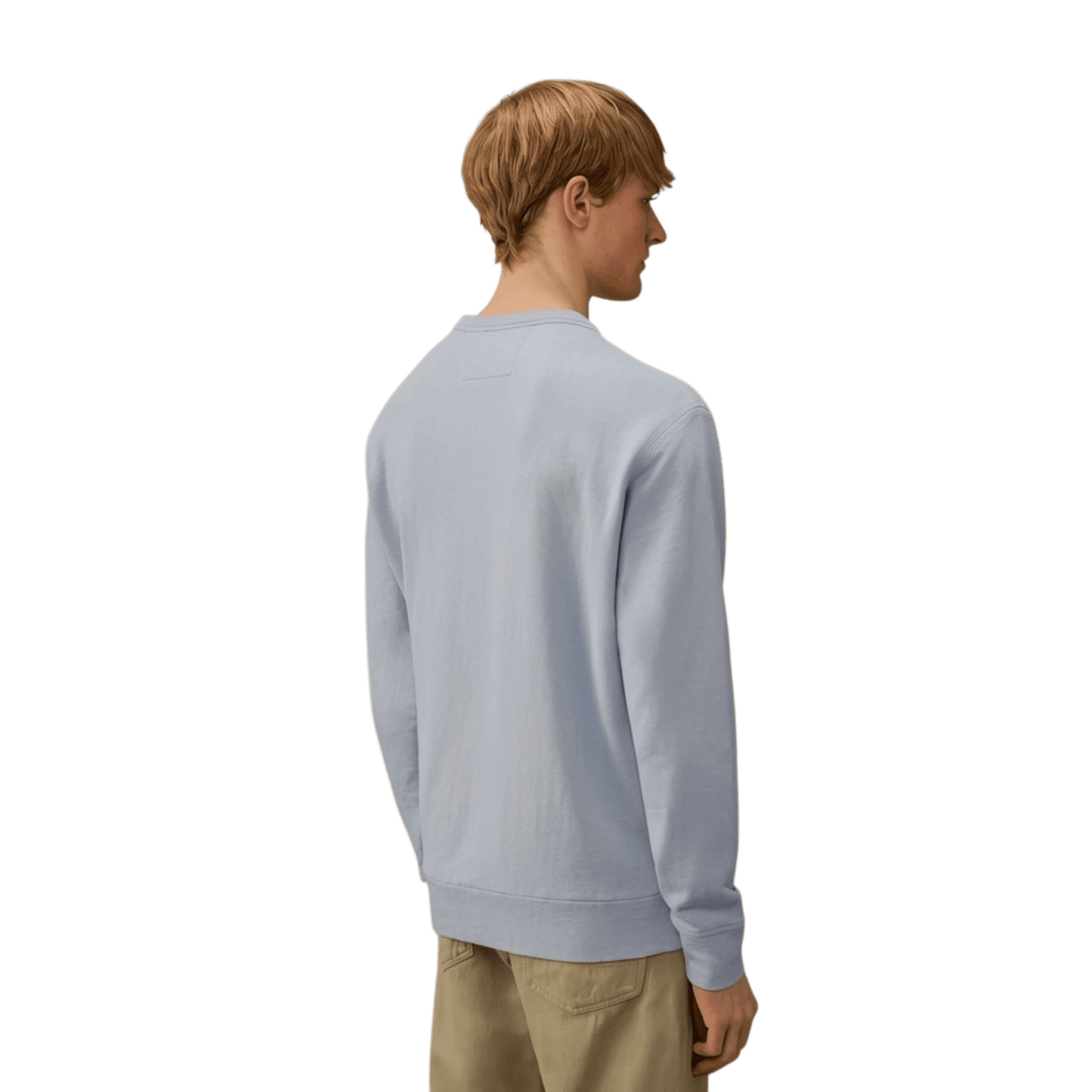 UNIT Hamburg - C.P. Company, Malfile Sweatshirt, Rundhals, silver blue - C.P. Company