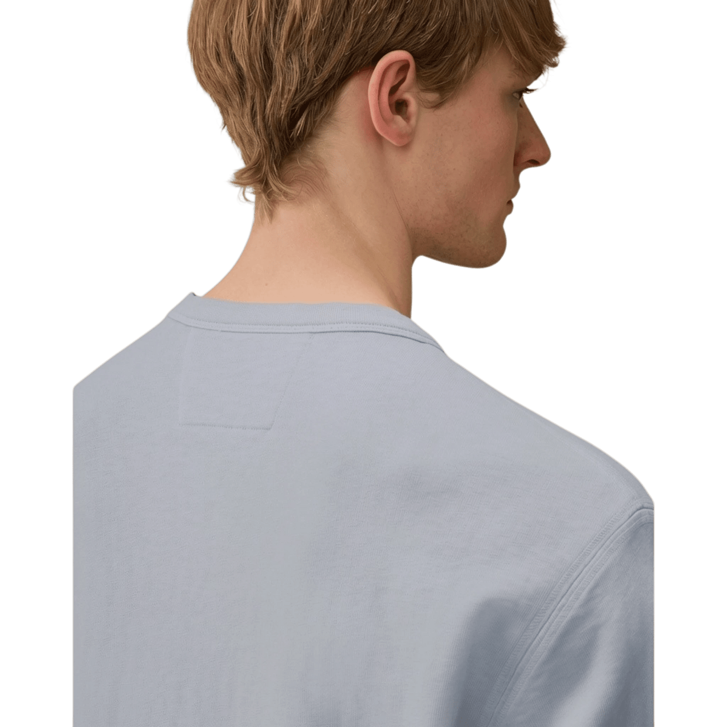 UNIT Hamburg - C.P. Company, Malfile Sweatshirt, Rundhals, silver blue - C.P. Company