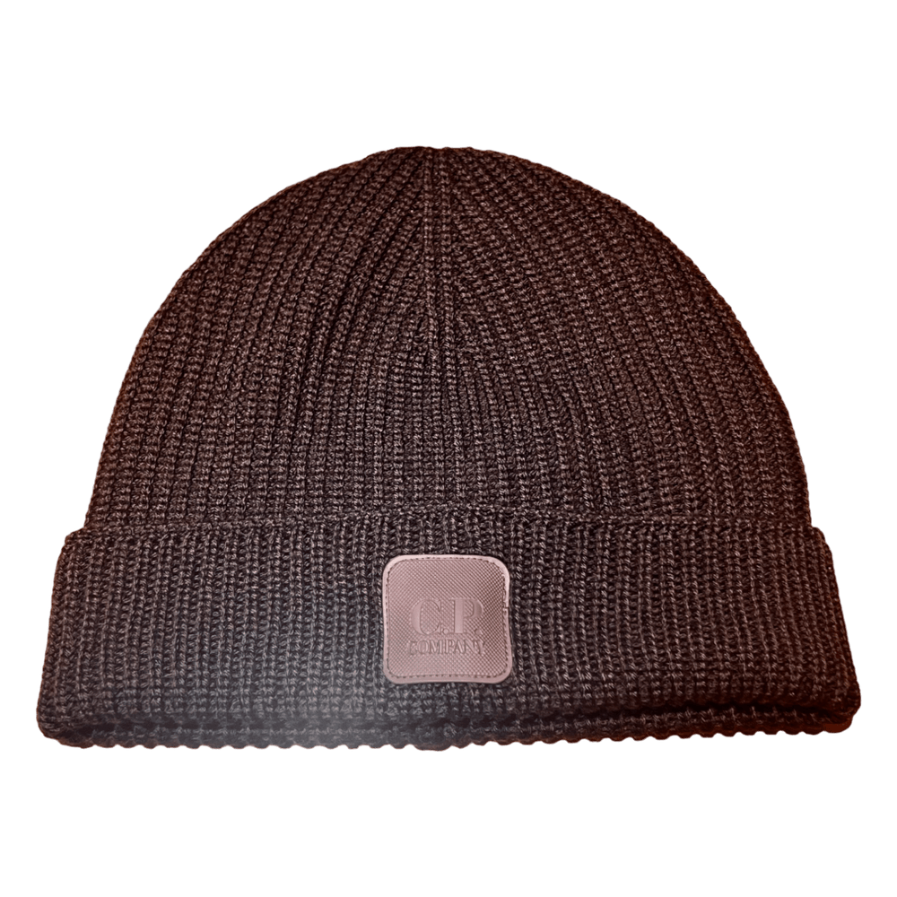 C.P. Company, Metropolis Wollbeanie, braun - UNIT Hamburg