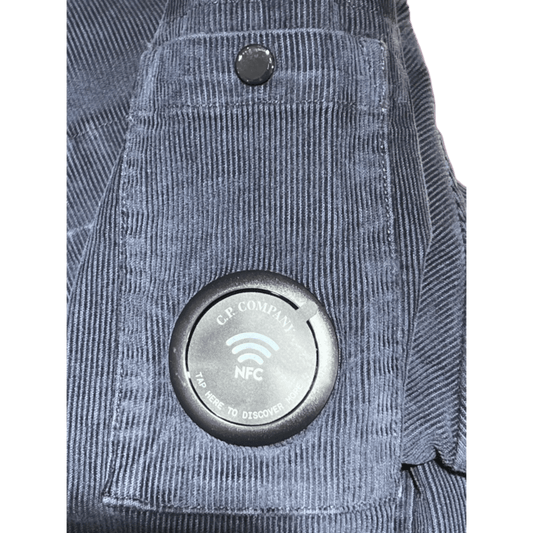 UNIT Hamburg - C.P. Company, Overshirt aus Cord in Dunkelblau - C.P. Company