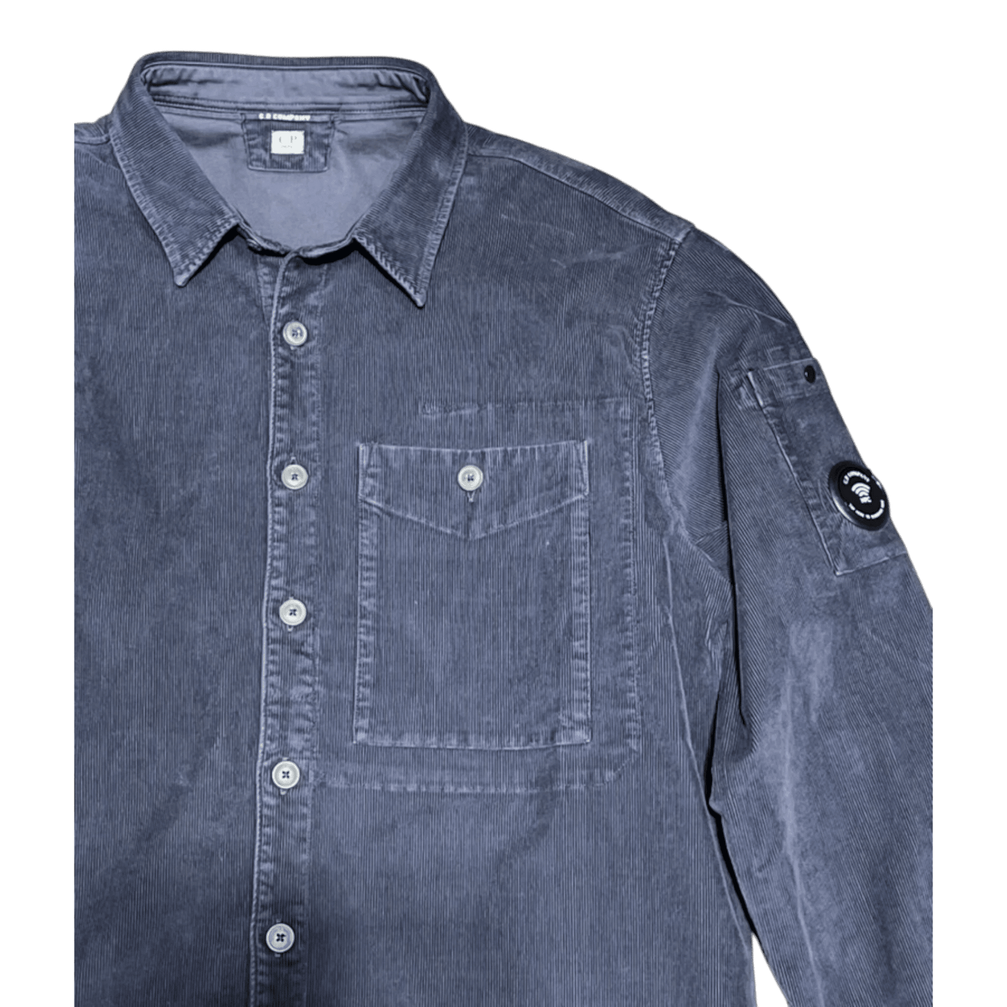UNIT Hamburg - C.P. Company, Overshirt aus Cord in Dunkelblau - C.P. Company