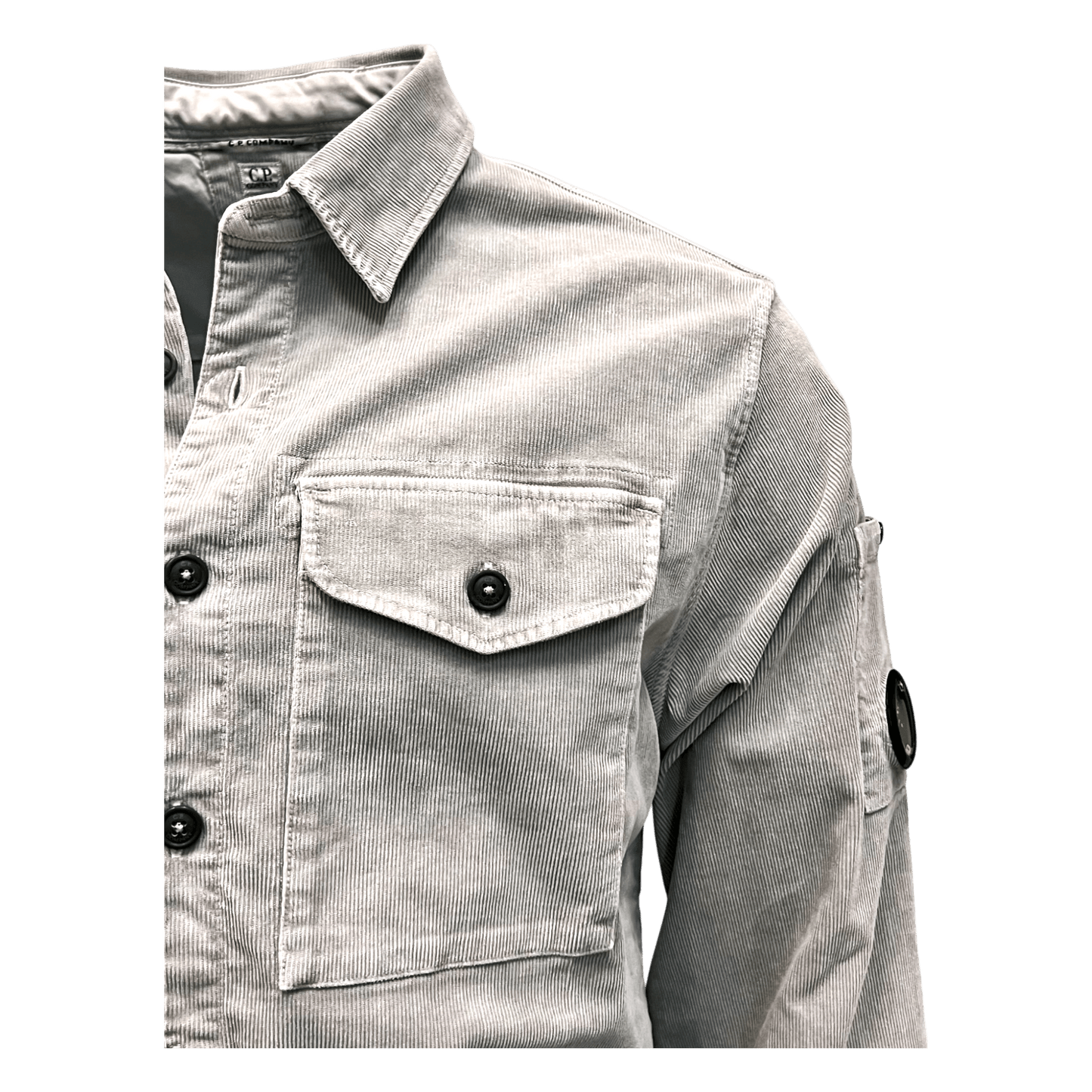 UNIT Hamburg - C.P. Company, Overshirt, Cord, hellgrau - C.P. Company