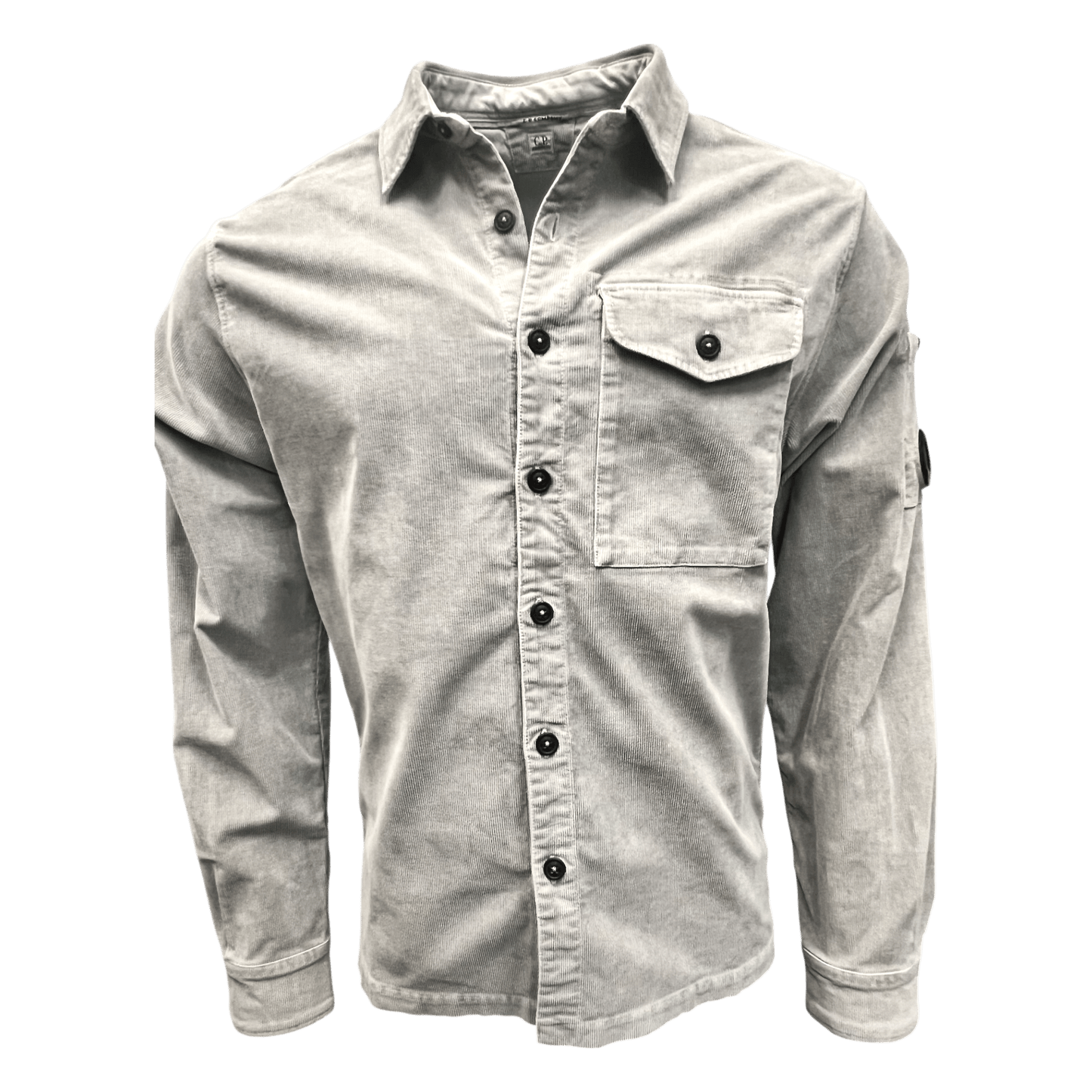 UNIT Hamburg - C.P. Company, Overshirt, Cord, hellgrau - C.P. Company