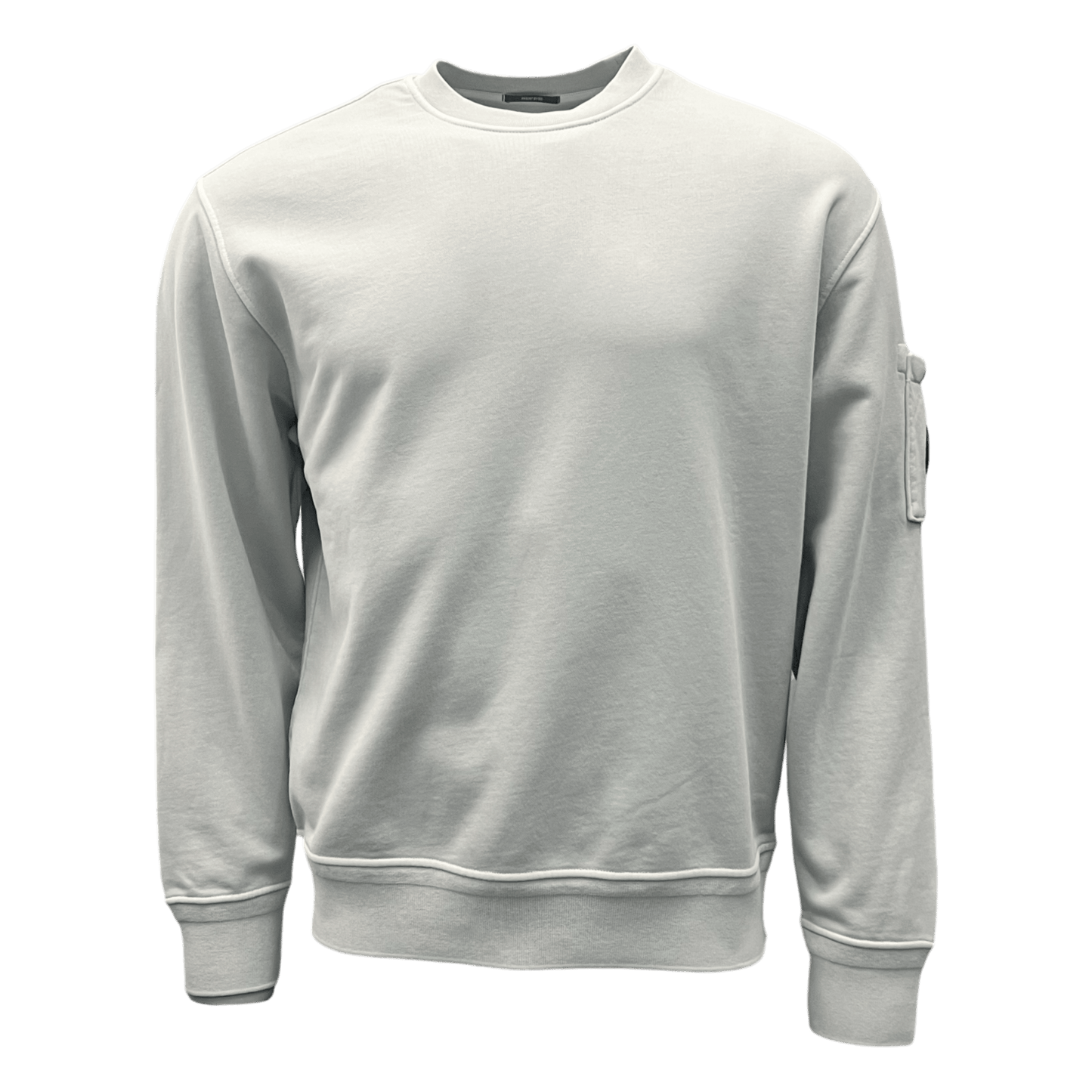 C.P. Company, resist Dyed Diagonal Sweatshirt, Rundhals grau - UNIT Hamburg