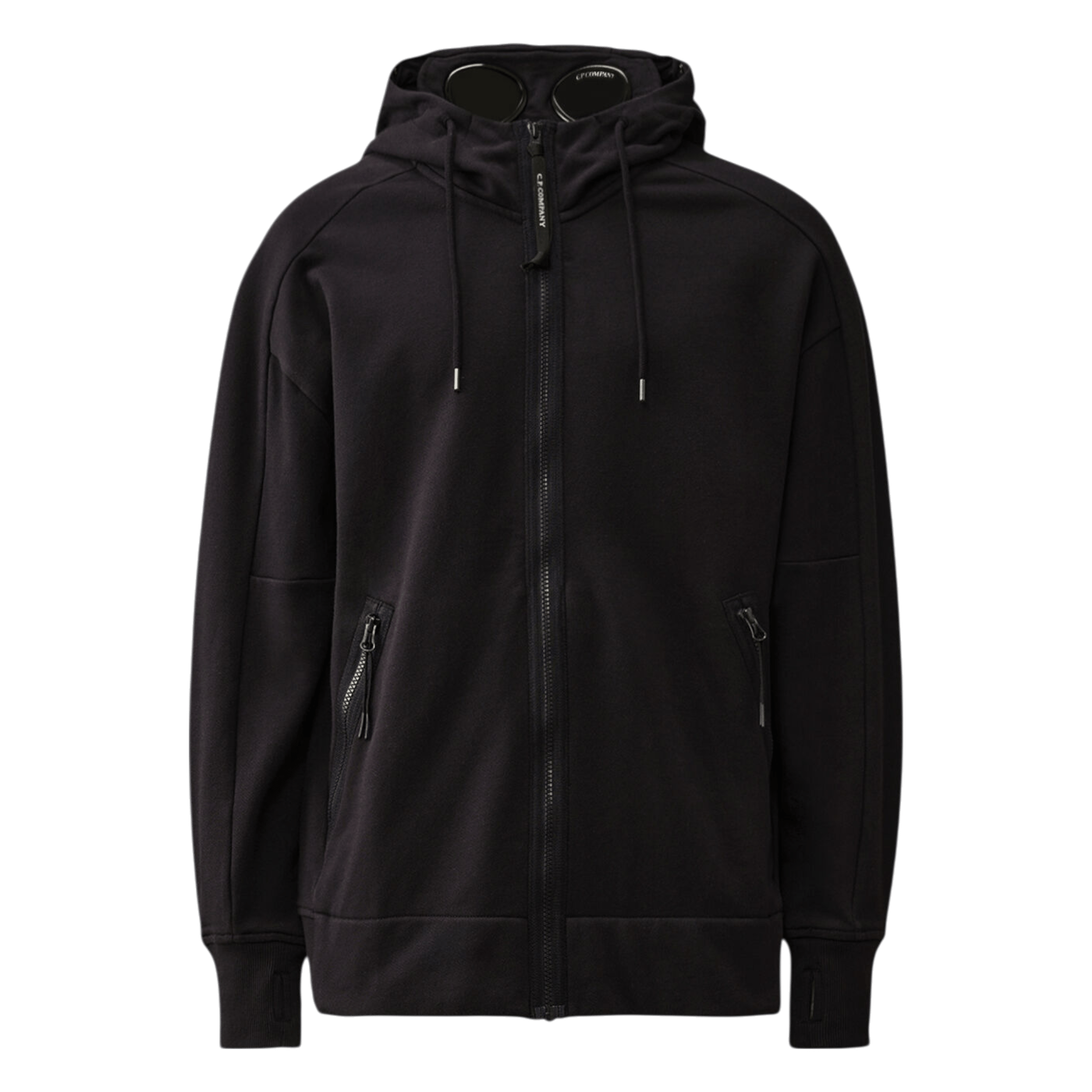 UNIT Hamburg - C.P. Company, Sweatjacke mit Kapuze und Goggle, navy - C.P. Company