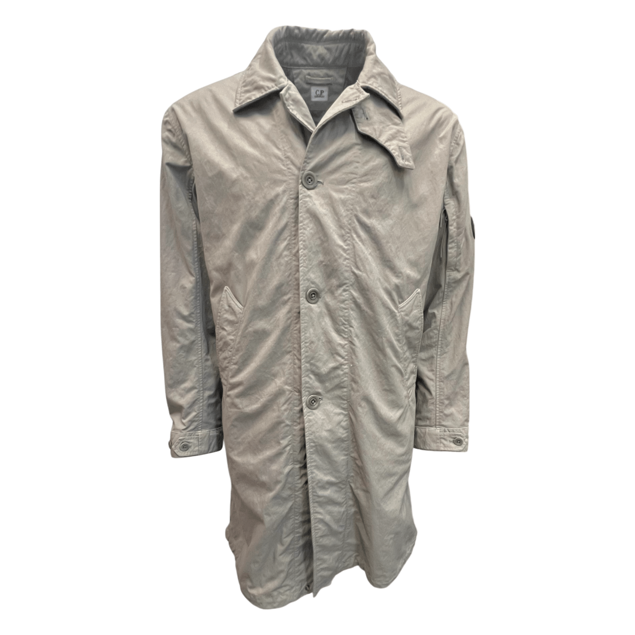 UNIT Hamburg - C.P. Company, Trenchcoat, Twill, grau - C.P. Company
