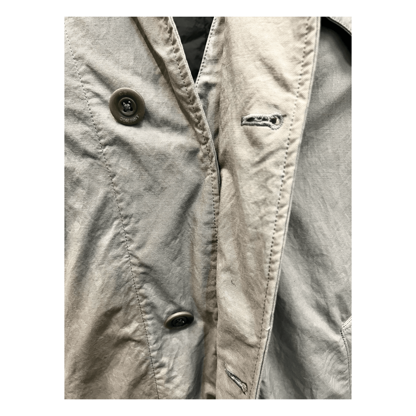 UNIT Hamburg - C.P. Company, Trenchcoat, Twill, grau - C.P. Company