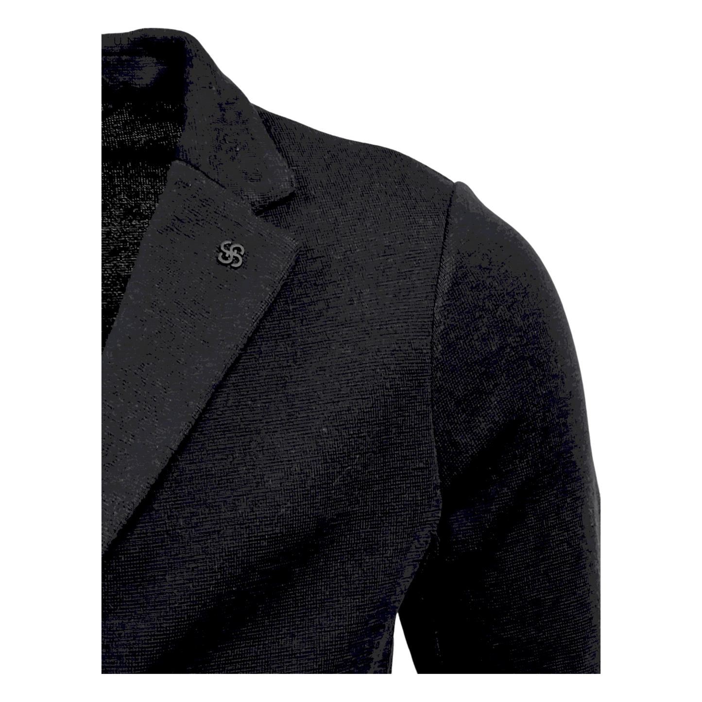 Gran Sasso, Athleisure Stricksakko/Strickjacke, schwarz - UNIT Hamburg