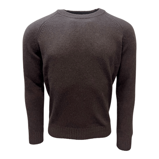 UNIT Hamburg - Gran Sasso, Kaschmir, Rundhals, Espresso Braun - Gran Sasso
