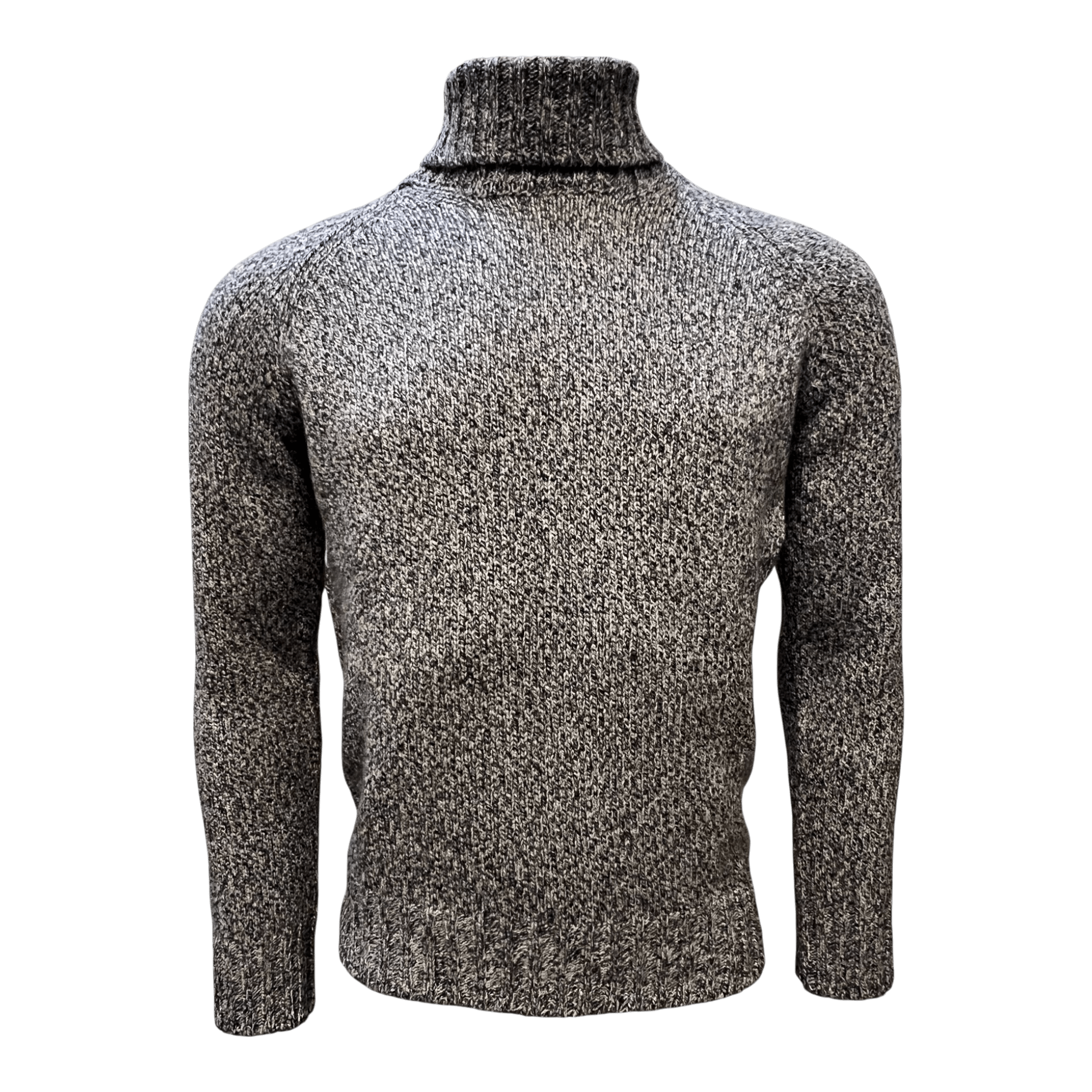 UNIT Hamburg - Gran Sasso, Kaschmir/Wolle, Rollkragen, Melange, schiefer - Gran Sasso