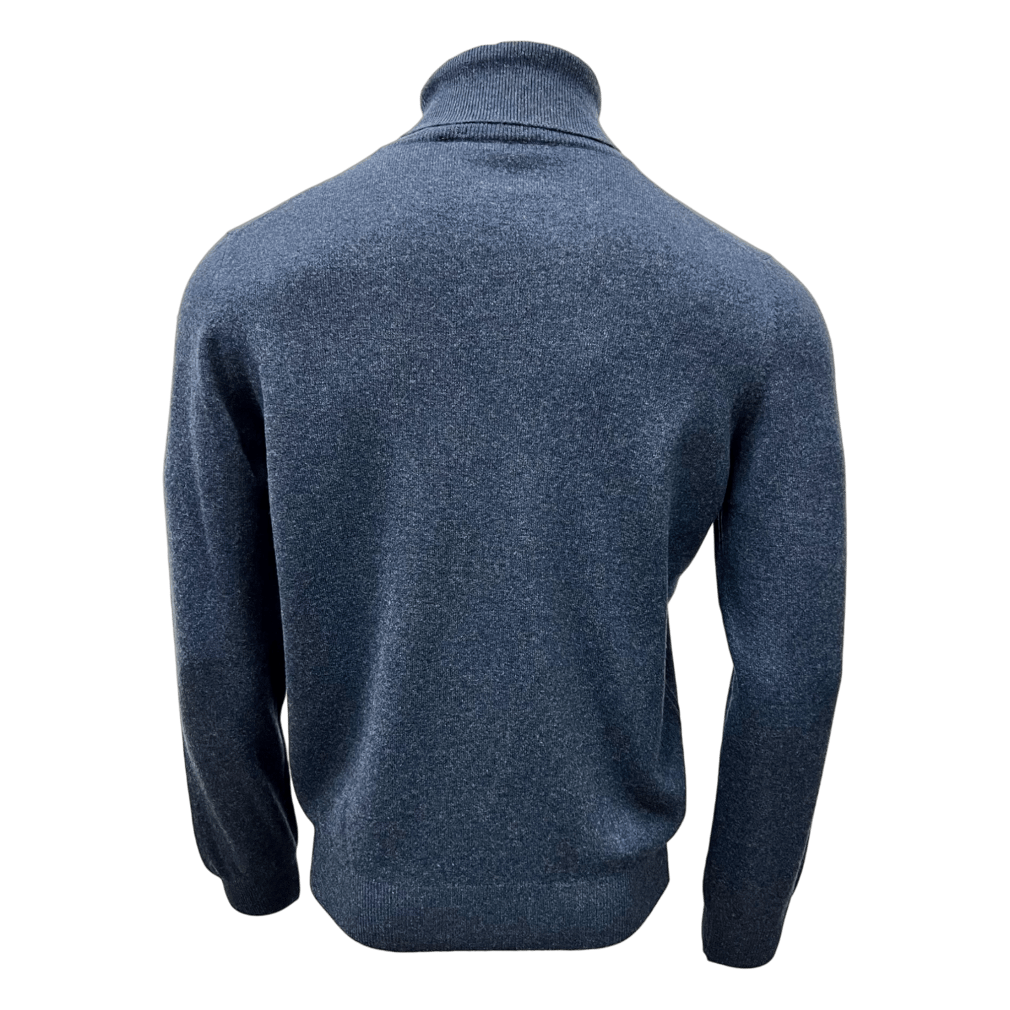 Gran Sasso, Merino/Cashmere, Rollkragen, atlantik blau - UNIT Hamburg