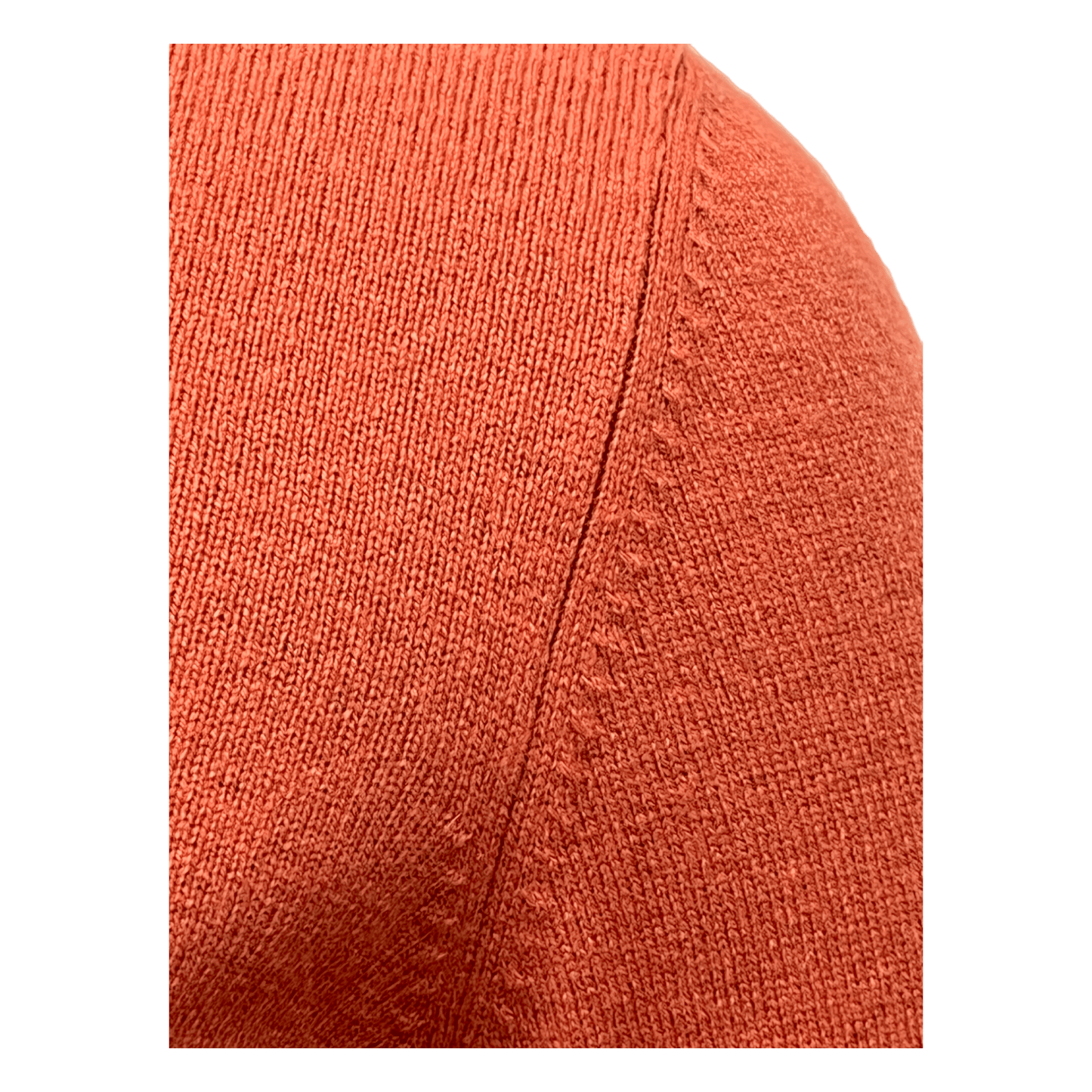 Gran Sasso, Merino/Kaschmir Rundhals, blutorange - UNIT Hamburg