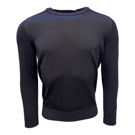 UNIT Hamburg - Gran Sasso, Rainwool, Feinstrick, Rundhals, navy - Gran Sasso