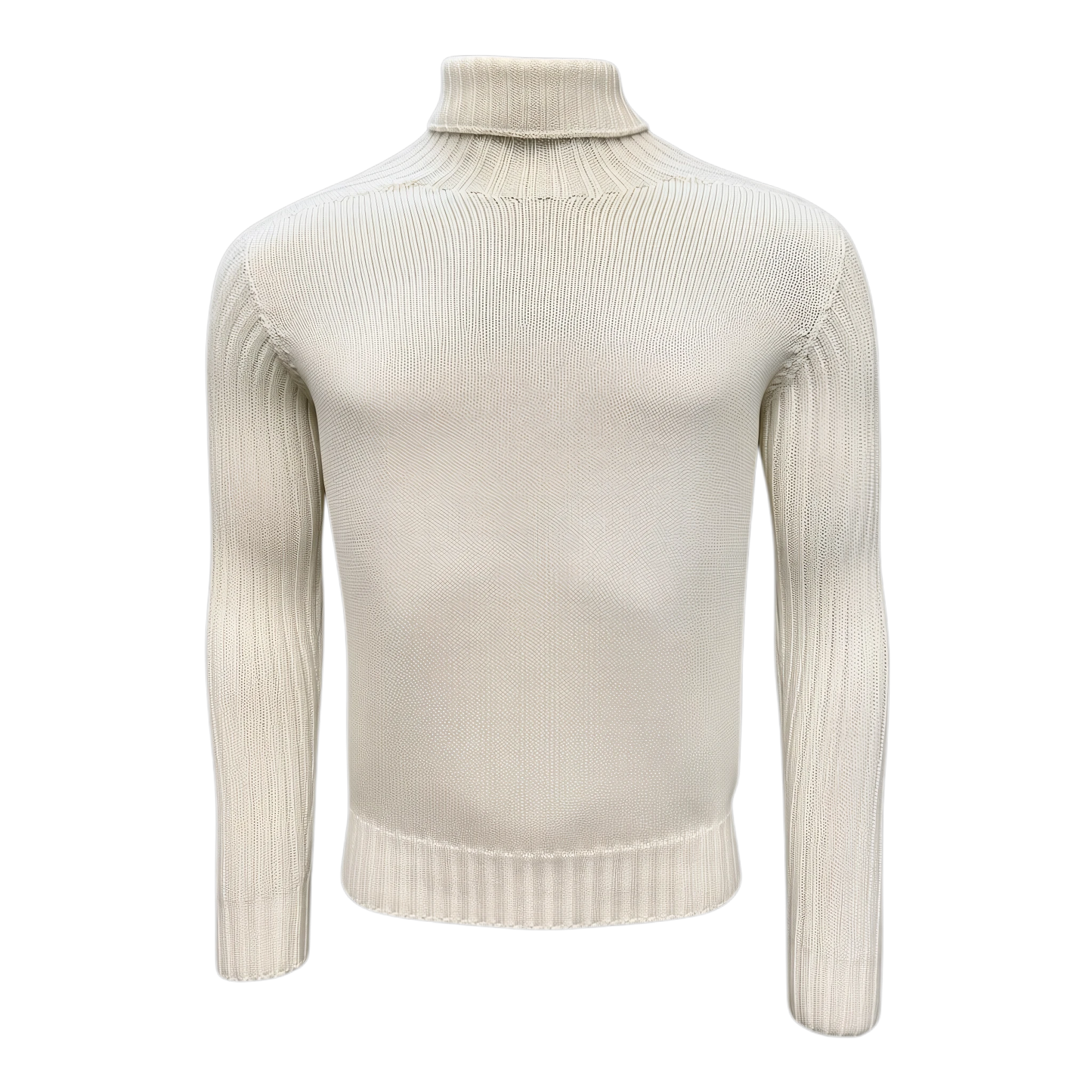 Gran Sasso, Rainwool turtleneck, wool white