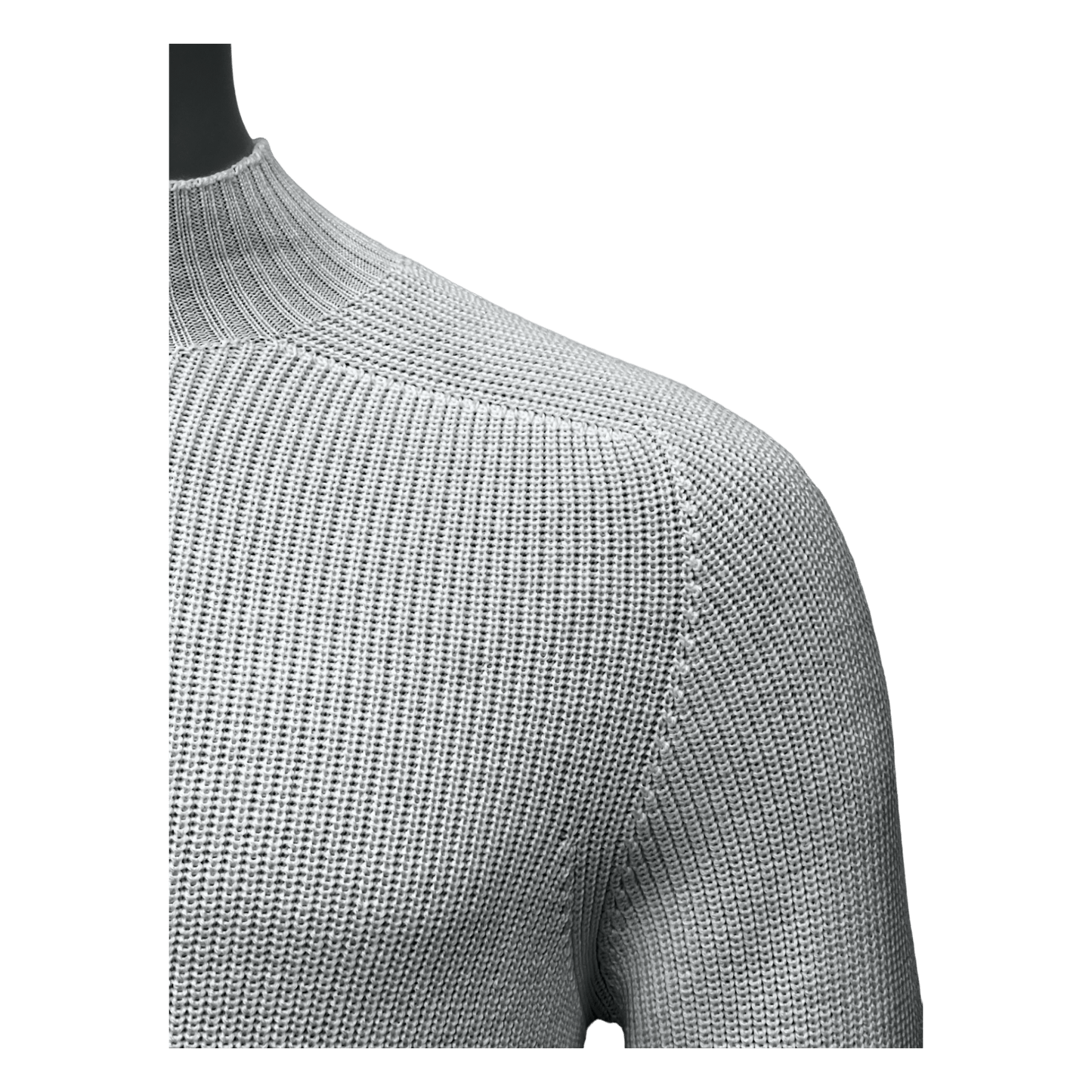 Gran Sasso, Rainwool, Steh - oder Turtleneck, wollweiss - UNIT Hamburg