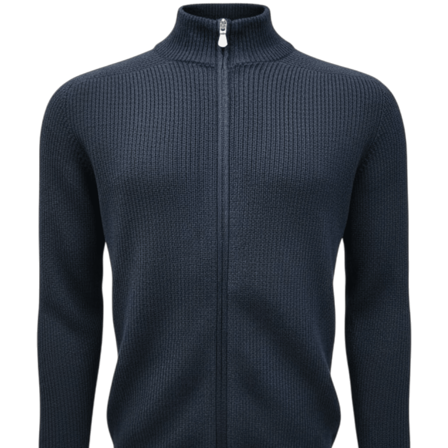 UNIT Hamburg - Gran Sasso, Rainwool Strickjacke, navy - Gran Sasso