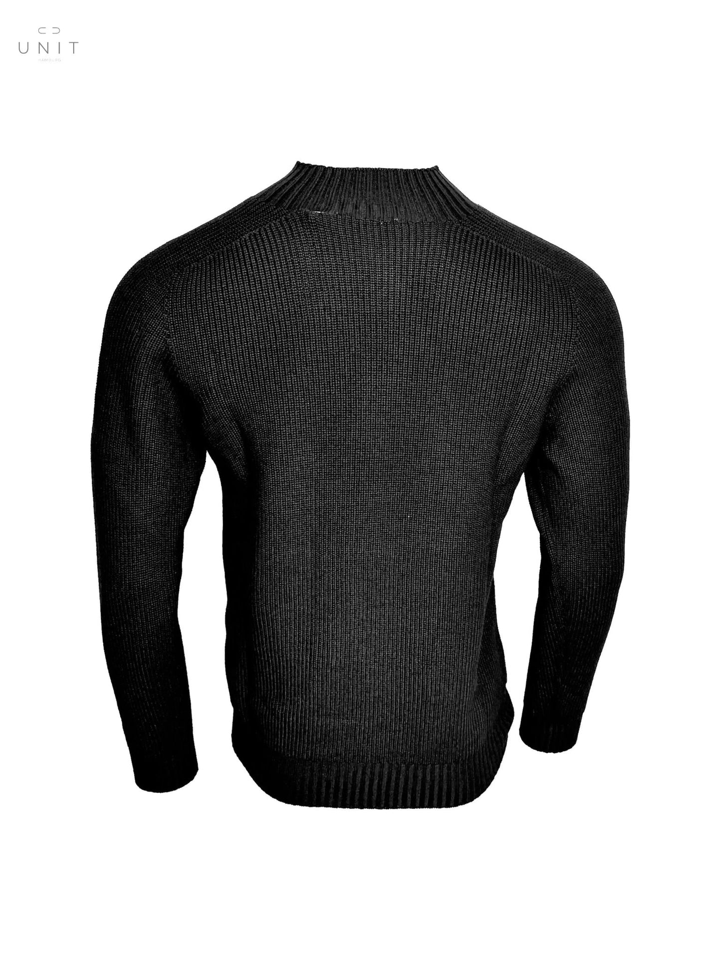 Gran Sasso, Rainwool Turtleneck, schwarz - UNIT Hamburg