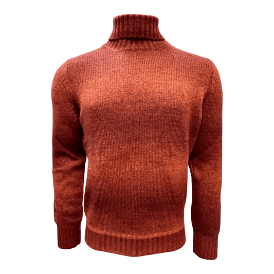 UNIT Hamburg - Gran Sasso Rollkragen Farbverlauf Orange–Rot | UNIT Hamburg - Gran Sasso