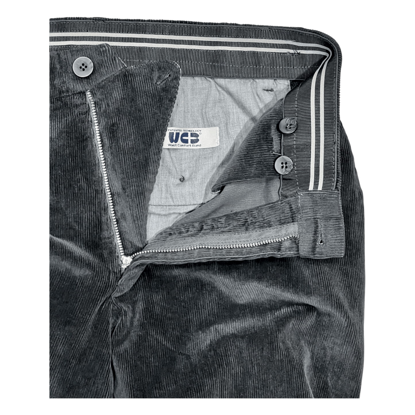 UNIT Hamburg - GTA il Pantalone, Davide, Feincord, dunkelgrau - GTA il Pantalone