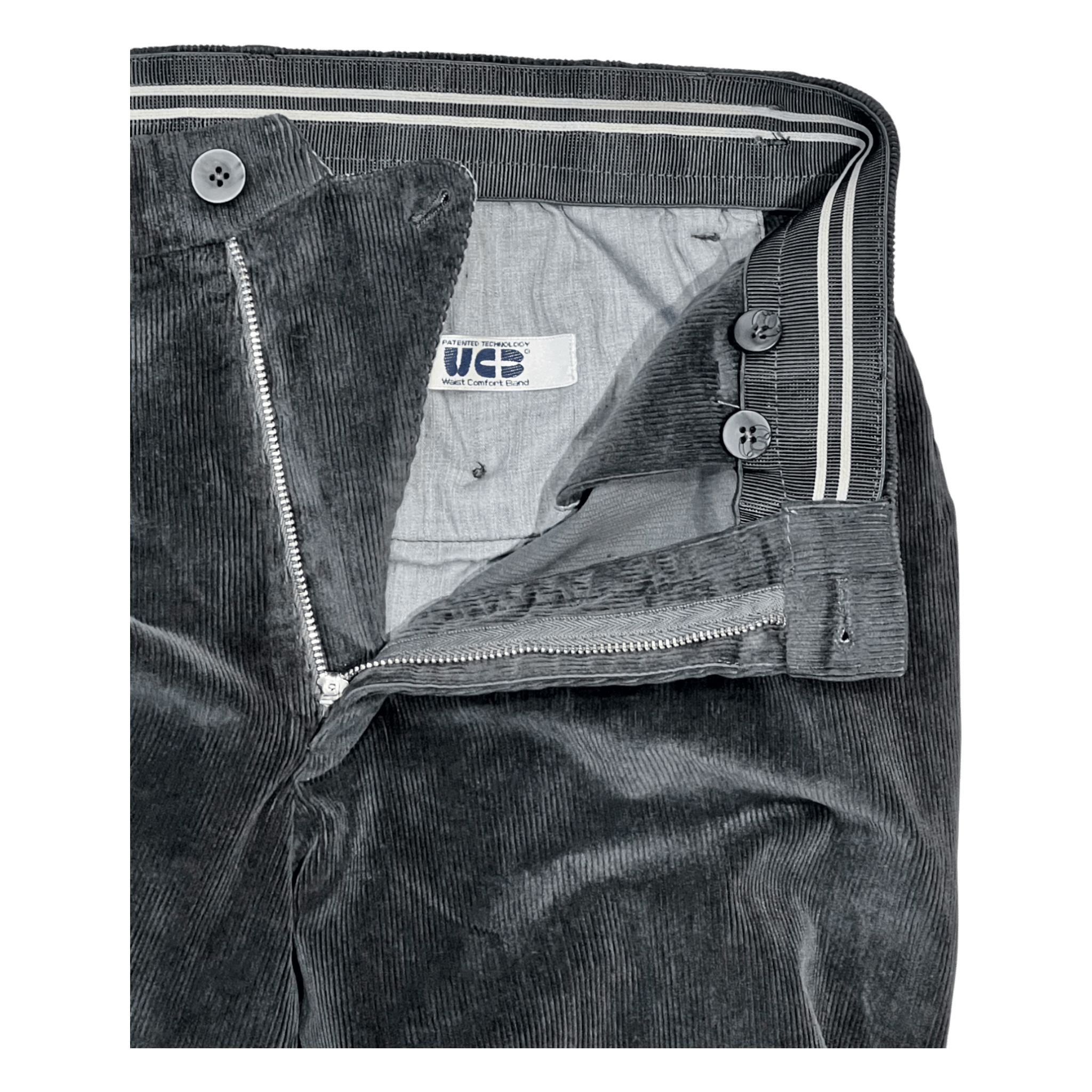 UNIT Hamburg - GTA il Pantalone, Davide, Feincord, dunkelgrau - GTA il Pantalone