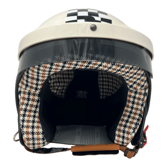 UNIT Hamburg - GULF NEW JET CHECKERED FLAG Racing Stripe Seat Cover - GULF
