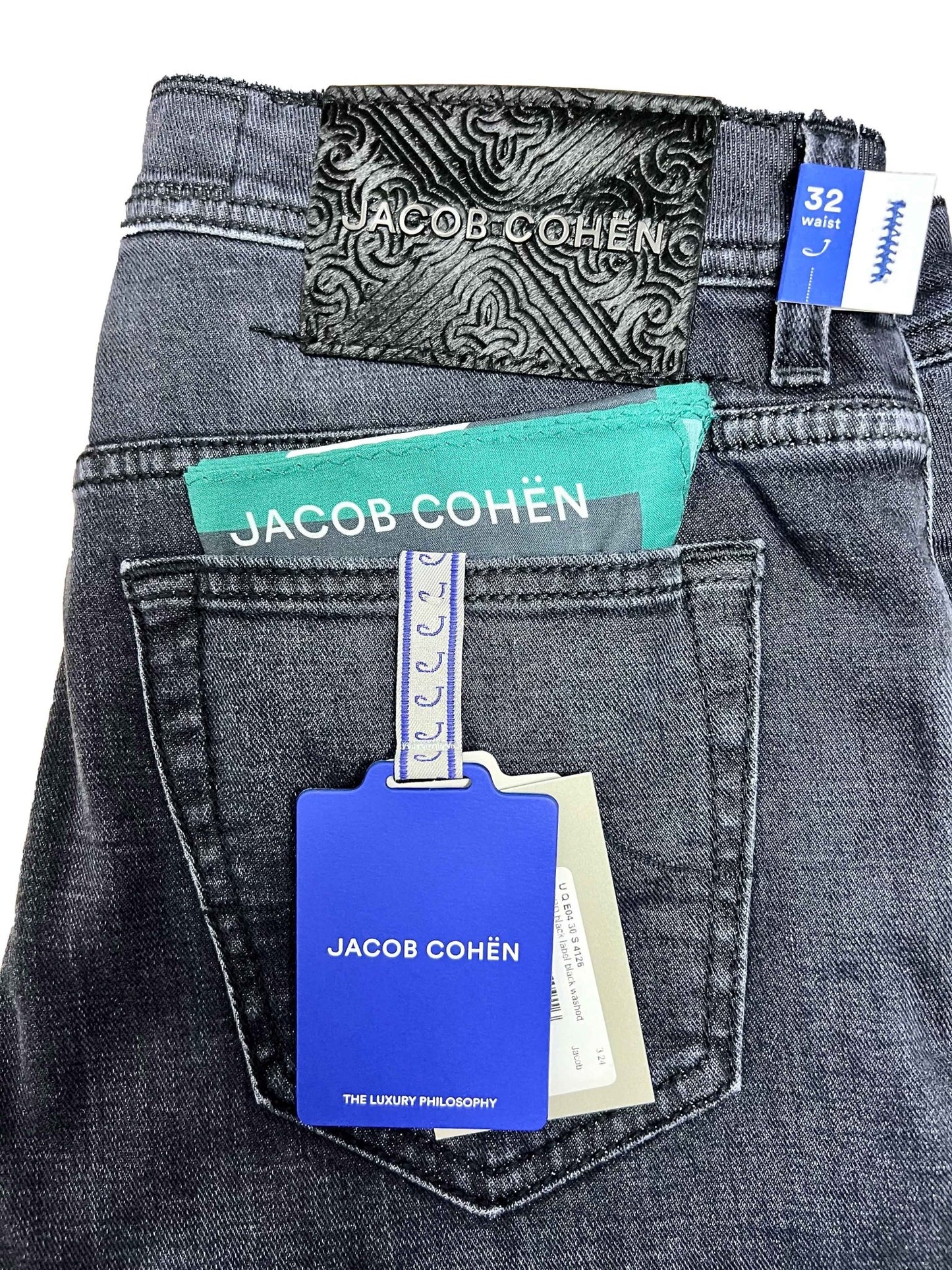 Jacob Cohen, BARD black label, black washed - UNIT Hamburg