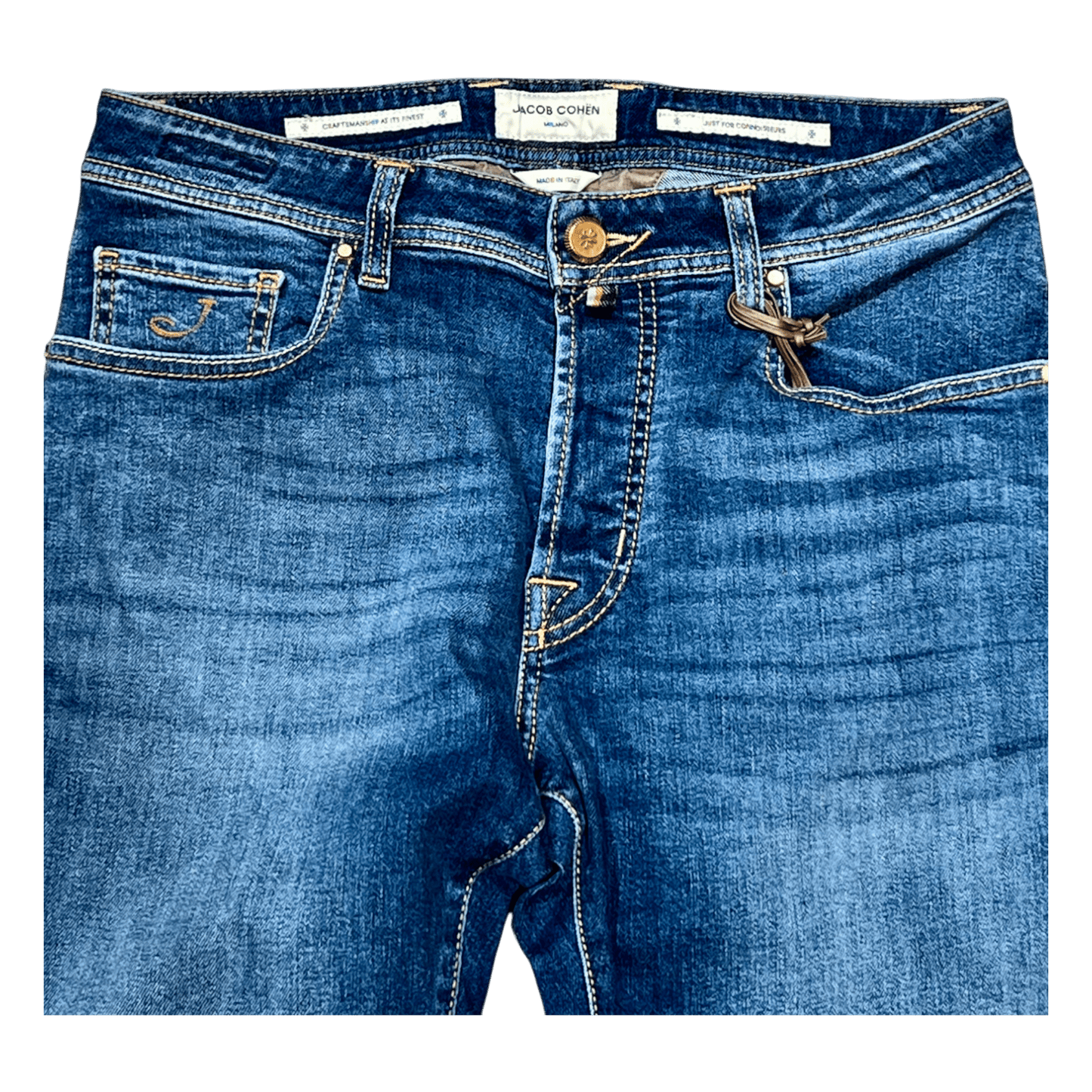 UNIT Hamburg - Jacob Cohën, BARD Limited, creme label, medium blue - Jacob Cohën