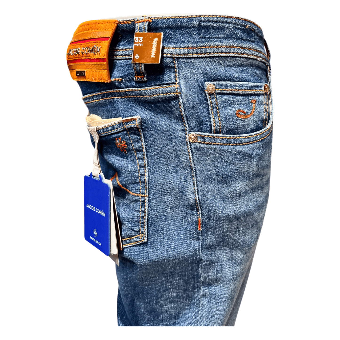 Jacob Cohën, BARD limited, orange label, vintage mid blue - UNIT Hamburg