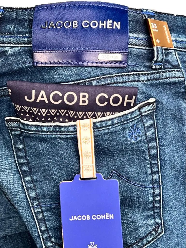 Jacob Cohen, Bard Limited, royal blue, label dark blue - UNIT Hamburg